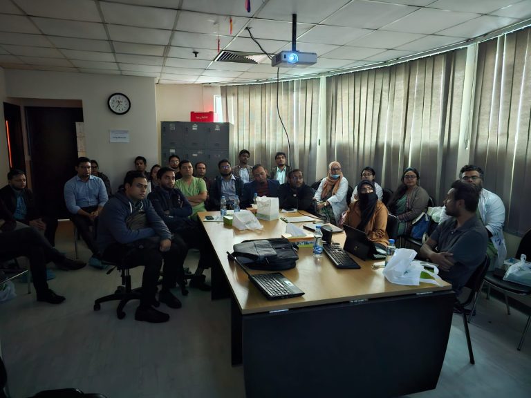 AMUSE workshop at Square Hospitals Ltd, Dhaka on 17 January 2024